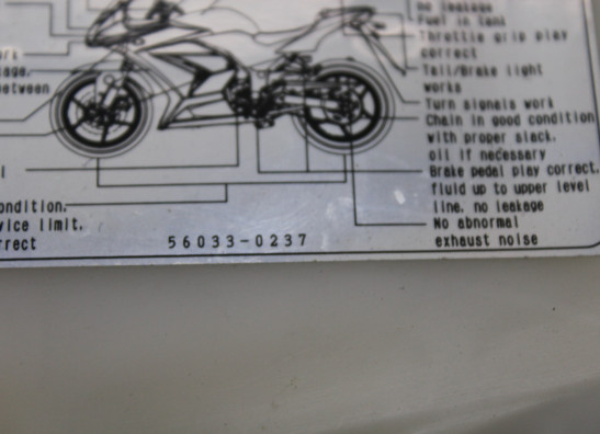 Buddy seat Kawasaki ZX 250 R - Ninja 250 R