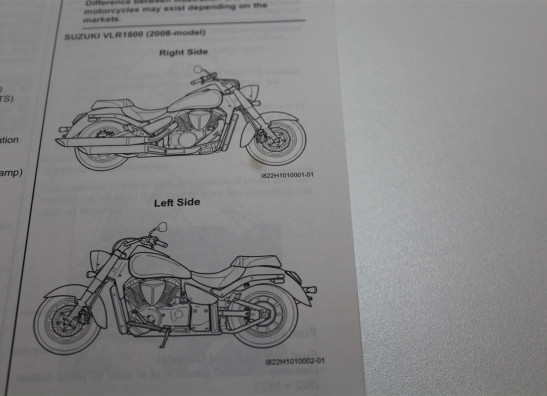 Bedienungsanleitung Suzuki M 1800 Intruder