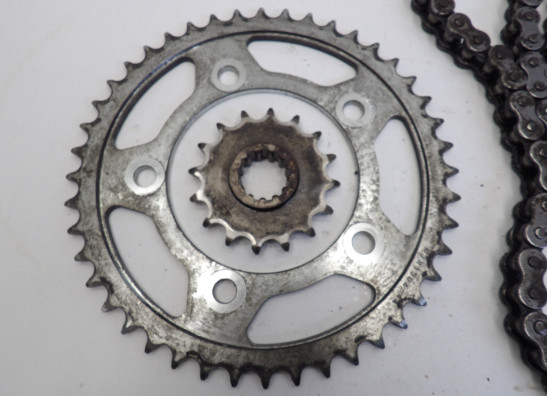 Ketting en tandwielset Honda CBR 600 F