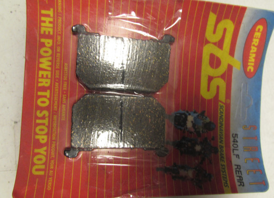 Remblokken achter Kawasaki Z 750