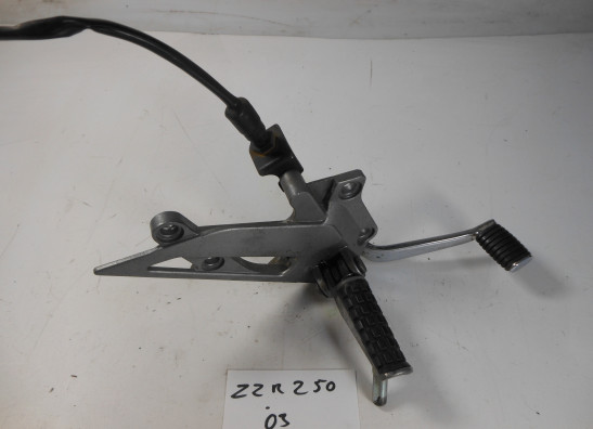 Rechter schetsplaat Kawasaki ZZR 250