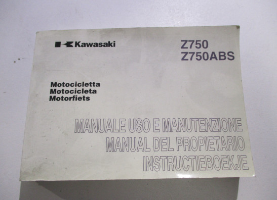 Instructieboekje Kawasaki Z 750