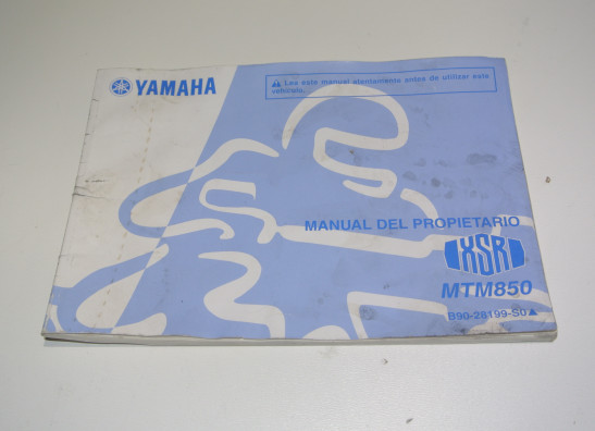 Fahrerhandbuch Yamaha XSR 900