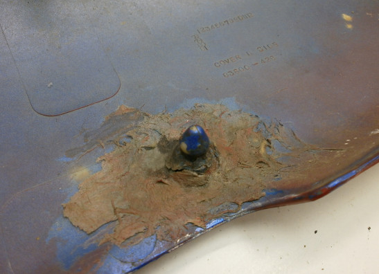 Rechter zijkuip klein Honda CB 650