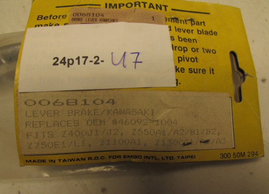 Koppelingshandle Kawasaki Z 550 GT