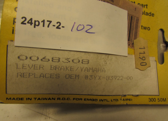 Bremshebel Yamaha Overige Yamaha