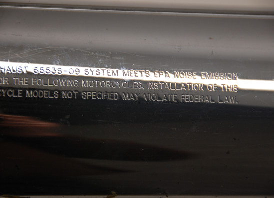 Sports exhaust Harley Davidson Touring FL