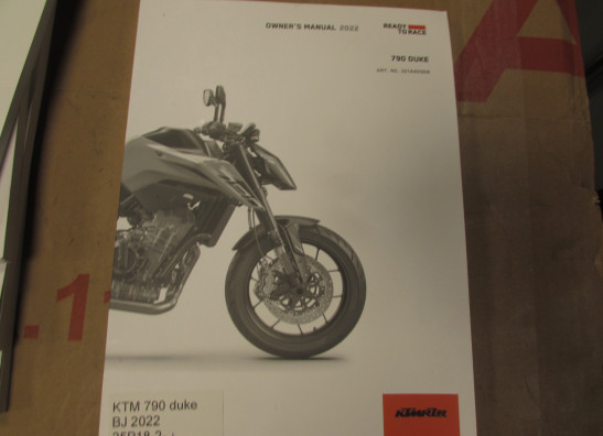Manuel KTM 790 Duke