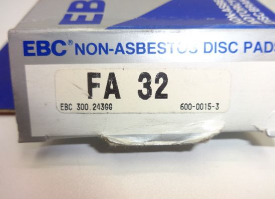 Remblokken achter Honda Goldwing GL