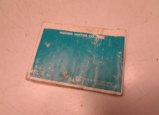 Instructieboekje Honda CBR Fireblade