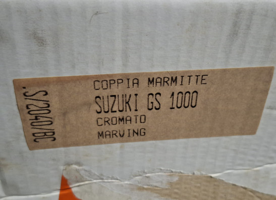 Muffler Suzuki GS 1000