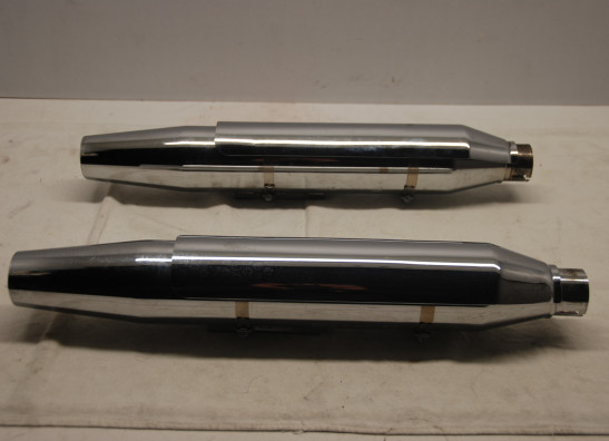 Uitlaat Harley Davidson Dyna 2000-2017