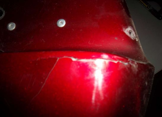 Front fender Kawasaki ZZR 600