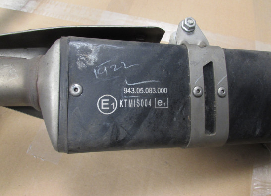 Uitlaat KTM 125 Duke