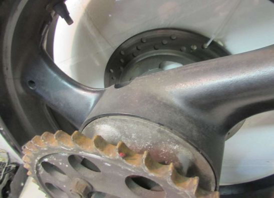 Achterwiel compleet Suzuki RF 600