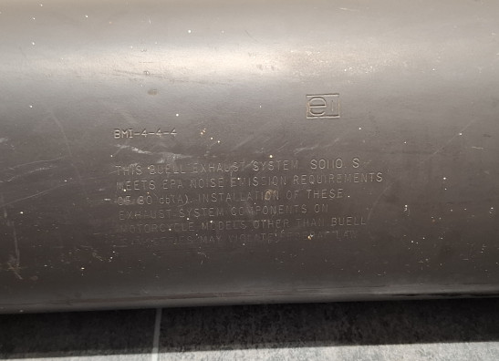 Uitlaat Buell S1 Lightning