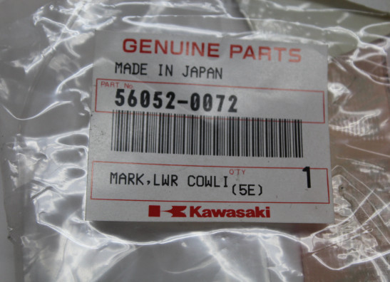 Sticker Kawasaki ZX 6 R