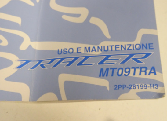 Fahrerhandbuch Yamaha Tracer 900