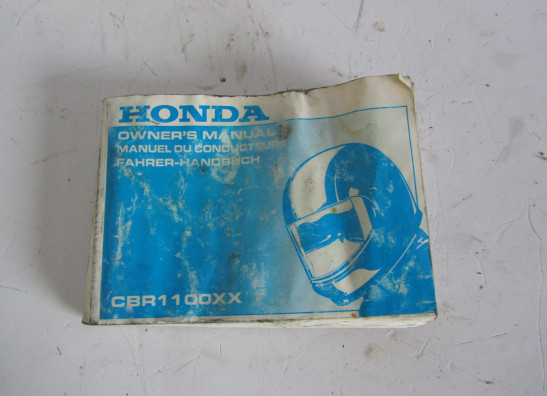 Fahrerhandbuch Honda CBR 1100 XX