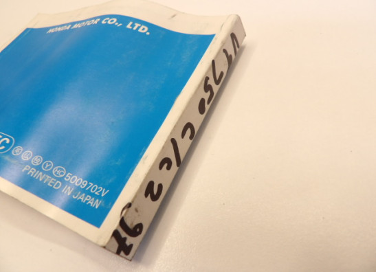 Instructieboekje Honda VT 750 Shadow