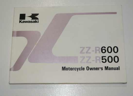 Instructieboekje Kawasaki ZZR 600