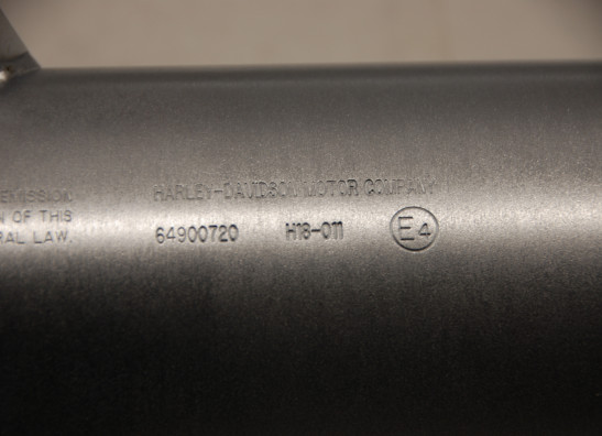Uitlaat Harley Davidson Softtail