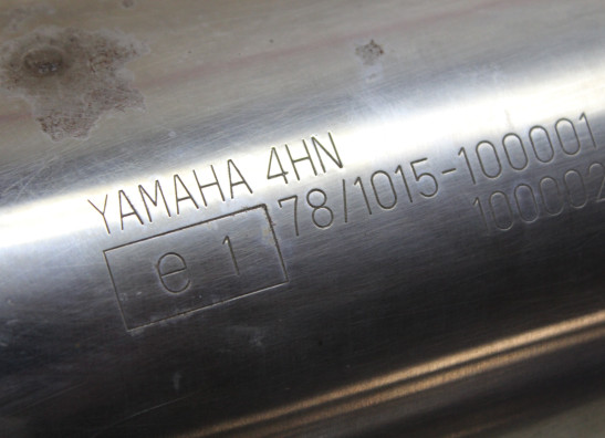 Uitlaat Yamaha YZF 750