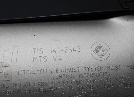 Muffler Ducati Multistrada V4