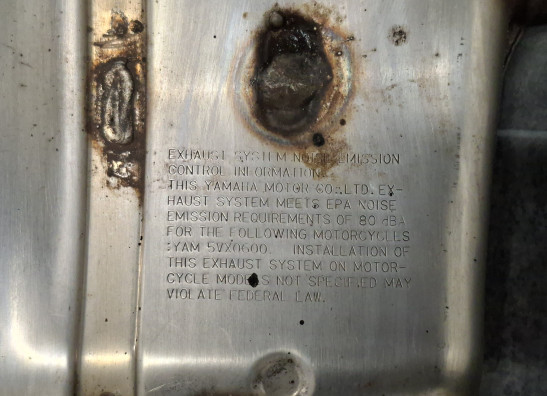 Uitlaat Yamaha FZ6