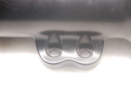 Voorpoot links onder Harley Davidson Dyna