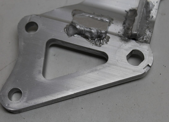 Main step holder right Suzuki GSX R 750 RK