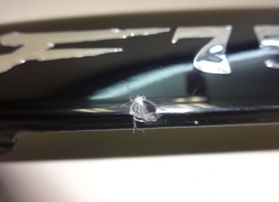 Rechter achterkant Suzuki GSX F 750