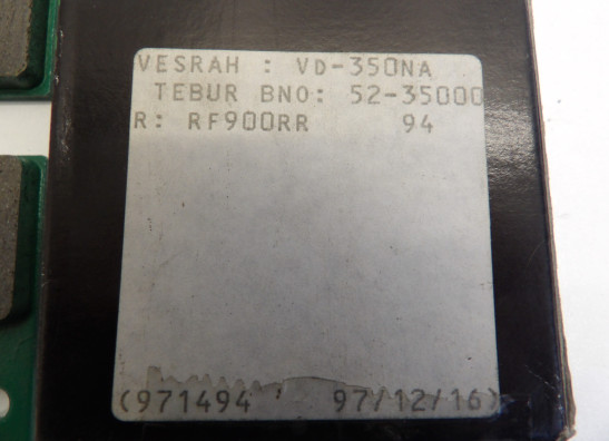 Remblokken achter Suzuki RF 900