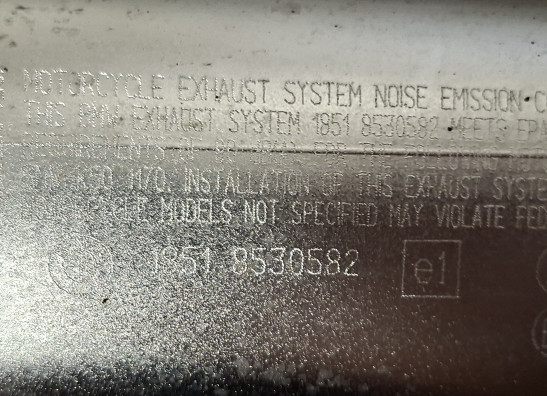 Uitlaat BMW R 1200 GS LC