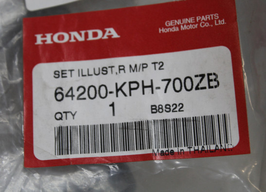 Rechter zijkuip Honda ANF 125 Innova
