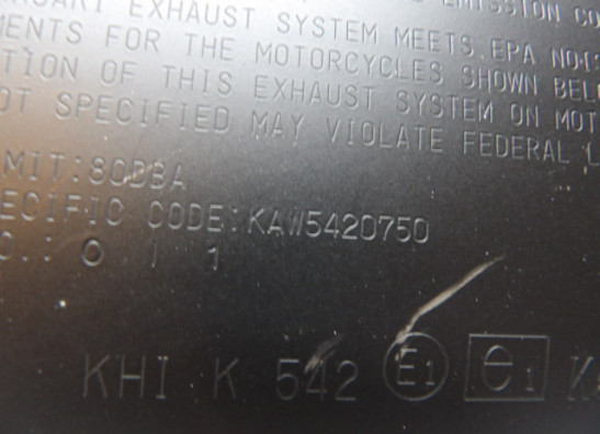 Auspuff Kawasaki Z 750