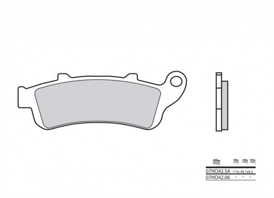 Braking pads front Honda Overige Honda