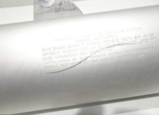 Muffler Ducati monster 600