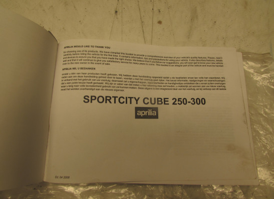 Onderdelenboek Aprilia Sportcity 125