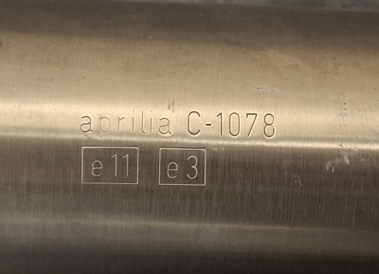 Uitlaat Aprilia RS 125