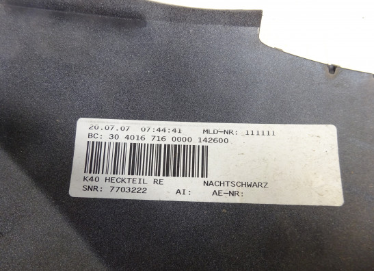 Rechter achterkant BMW K 1200 S 