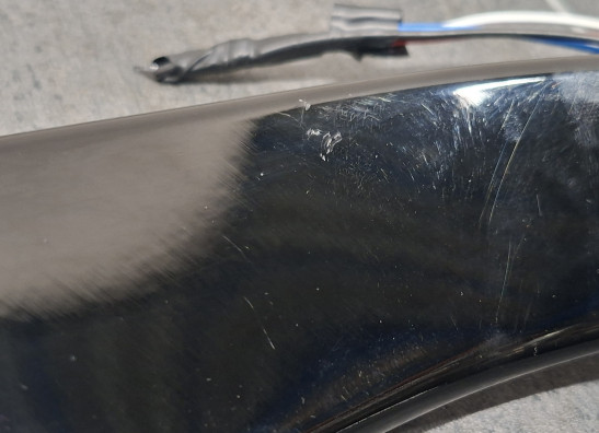 Linker achterkant Harley Davidson FXBB Street Bob