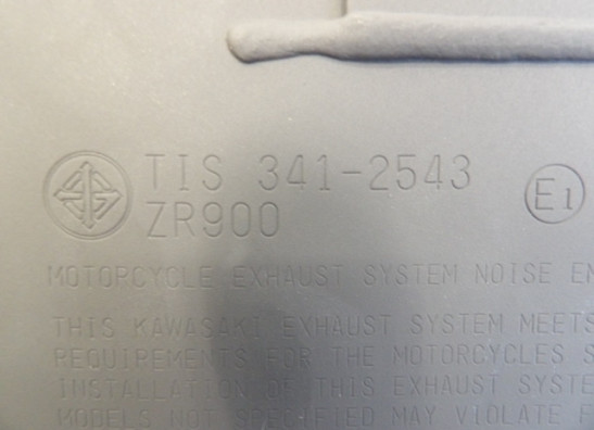 Uitlaat Kawasaki Z 900