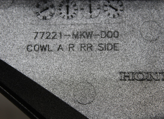 Rechter achterkant Honda NC 750 X