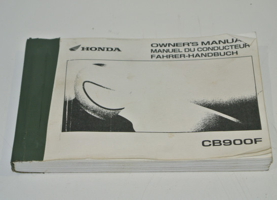 Manuel Honda CB 900