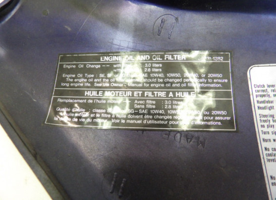 Rechter zijkuip klein Kawasaki ER 5