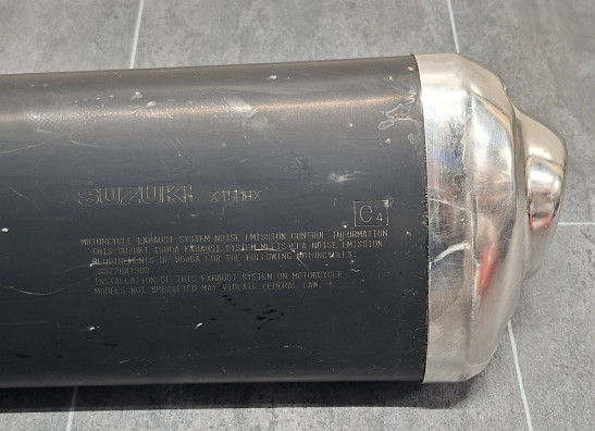Uitlaat Suzuki GSX R 1300 Hayabusa