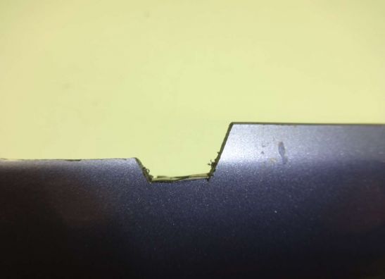 Rechter achterkant Honda CBR 600 F