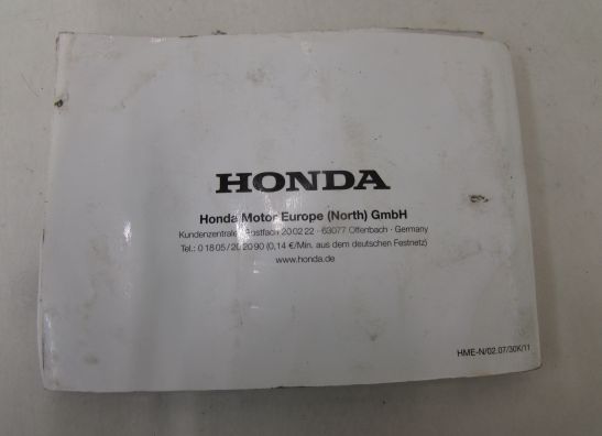 Fahrerhandbuch Honda CBF 500