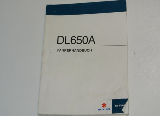Instructieboekje Suzuki DL 650 V STROM